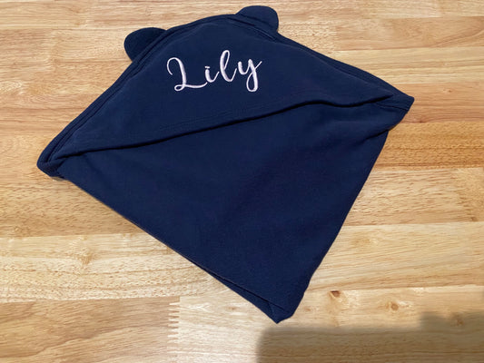 Custom Baby Bath Towel - Premium  from Charlie's Crew Embroidery Studio - Just $25! Shop now at Charlie's Crew Embroidery Studio